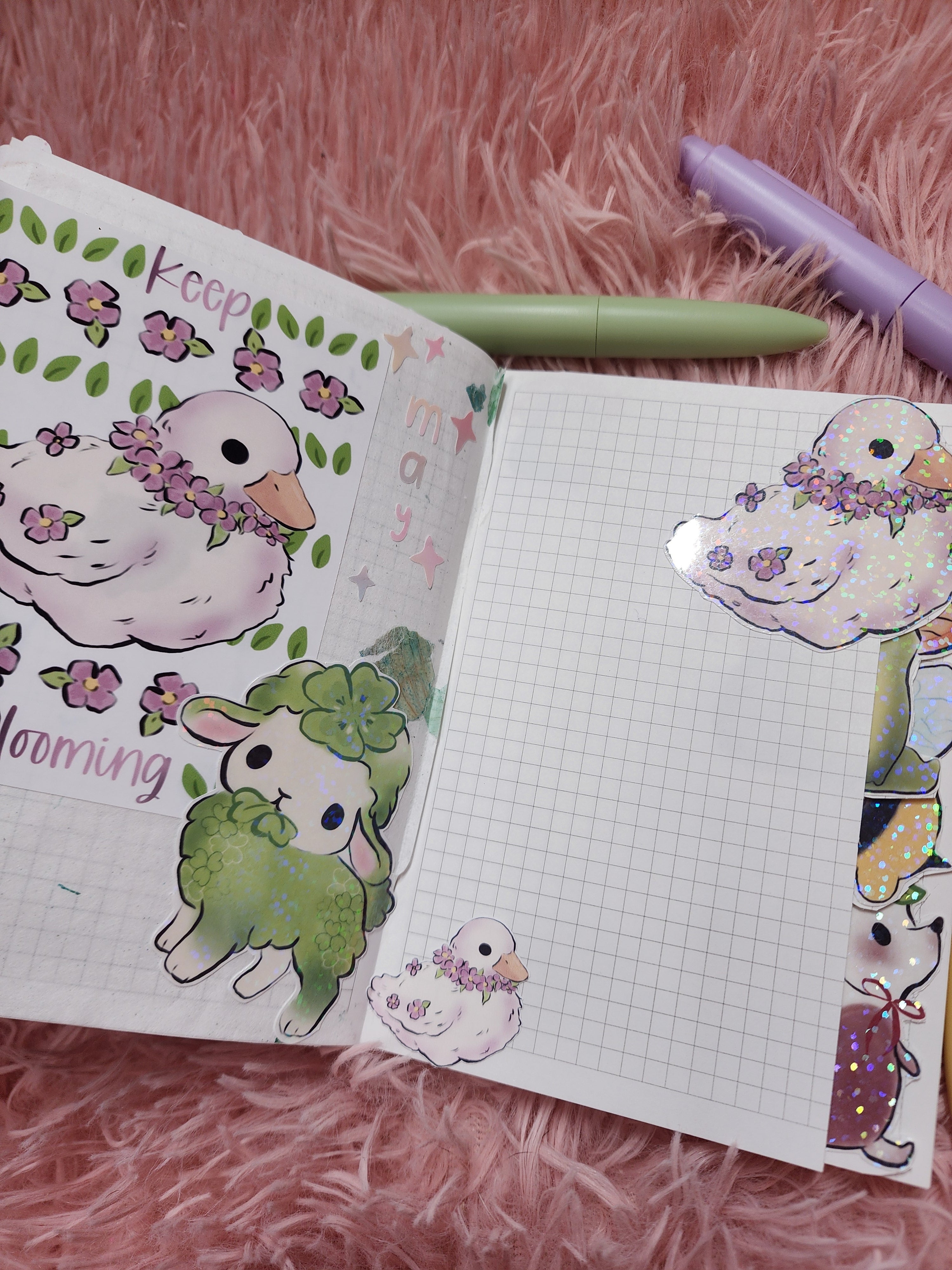 Create a Cute Spring Weekly Spread with Our New Springling Collection!