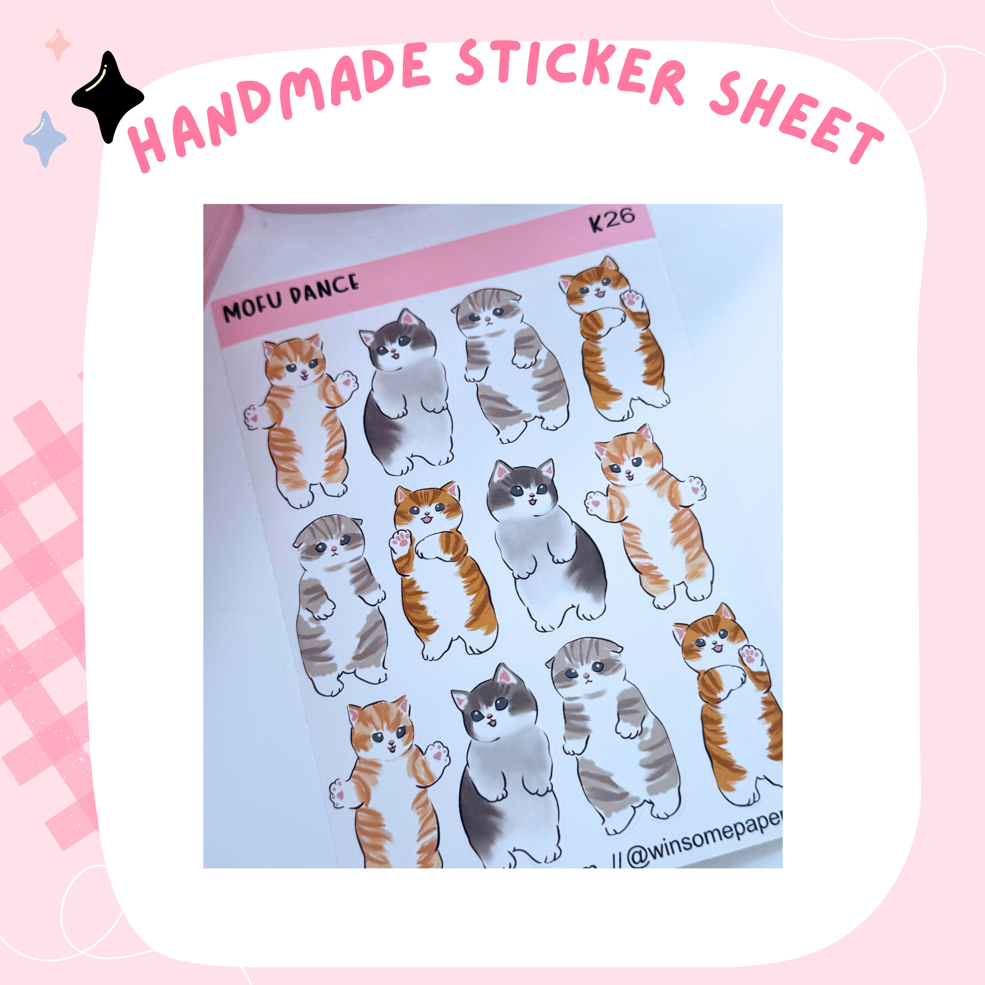 MOFU DANCE - HANDMADE STICKERS