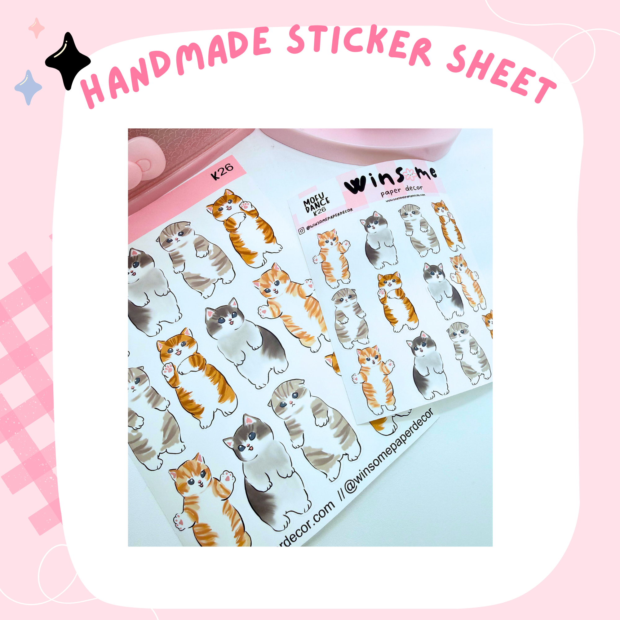 MOFU DANCE - HANDMADE STICKERS