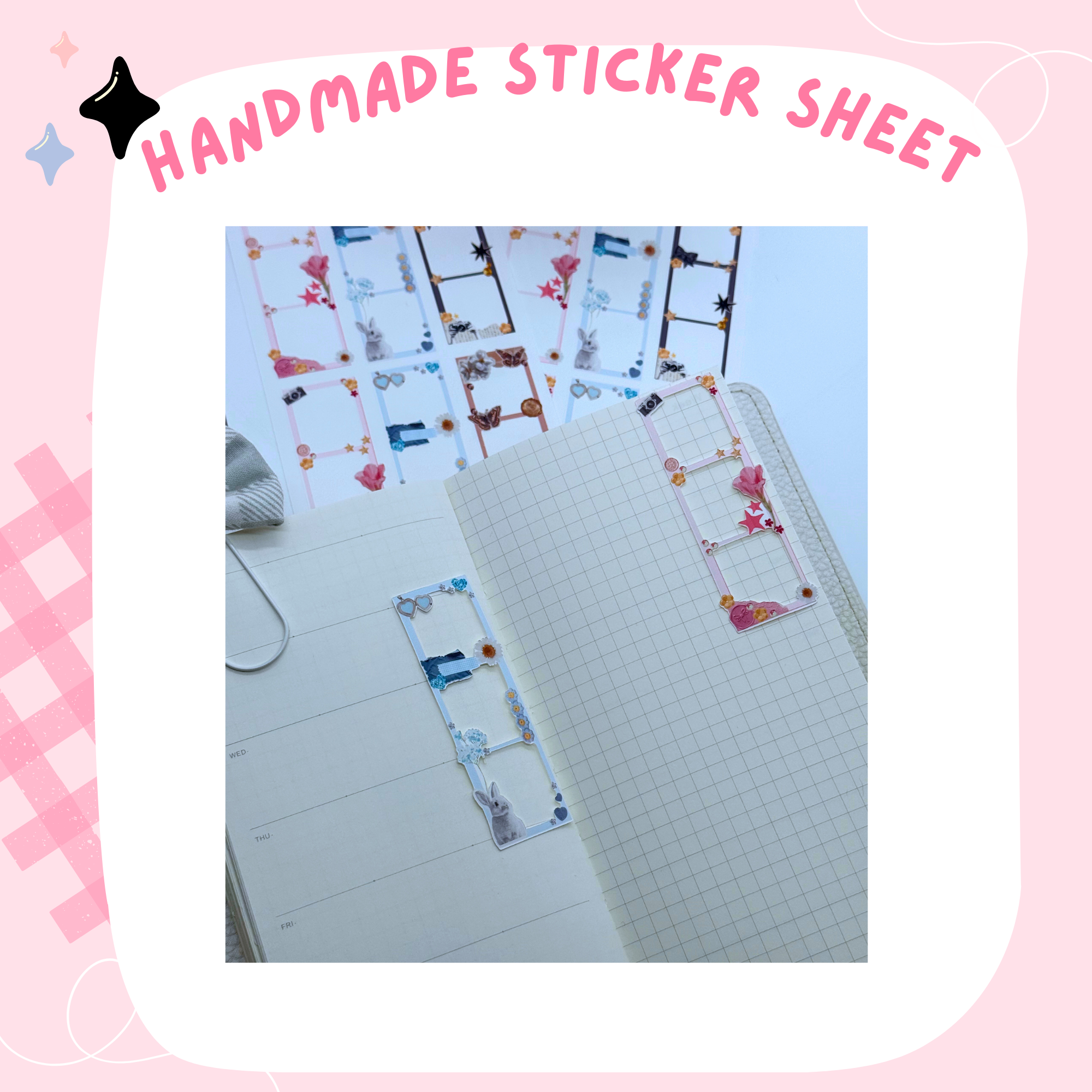 JUNKY FRAMES - HANDMADE WINSOME FLORAL