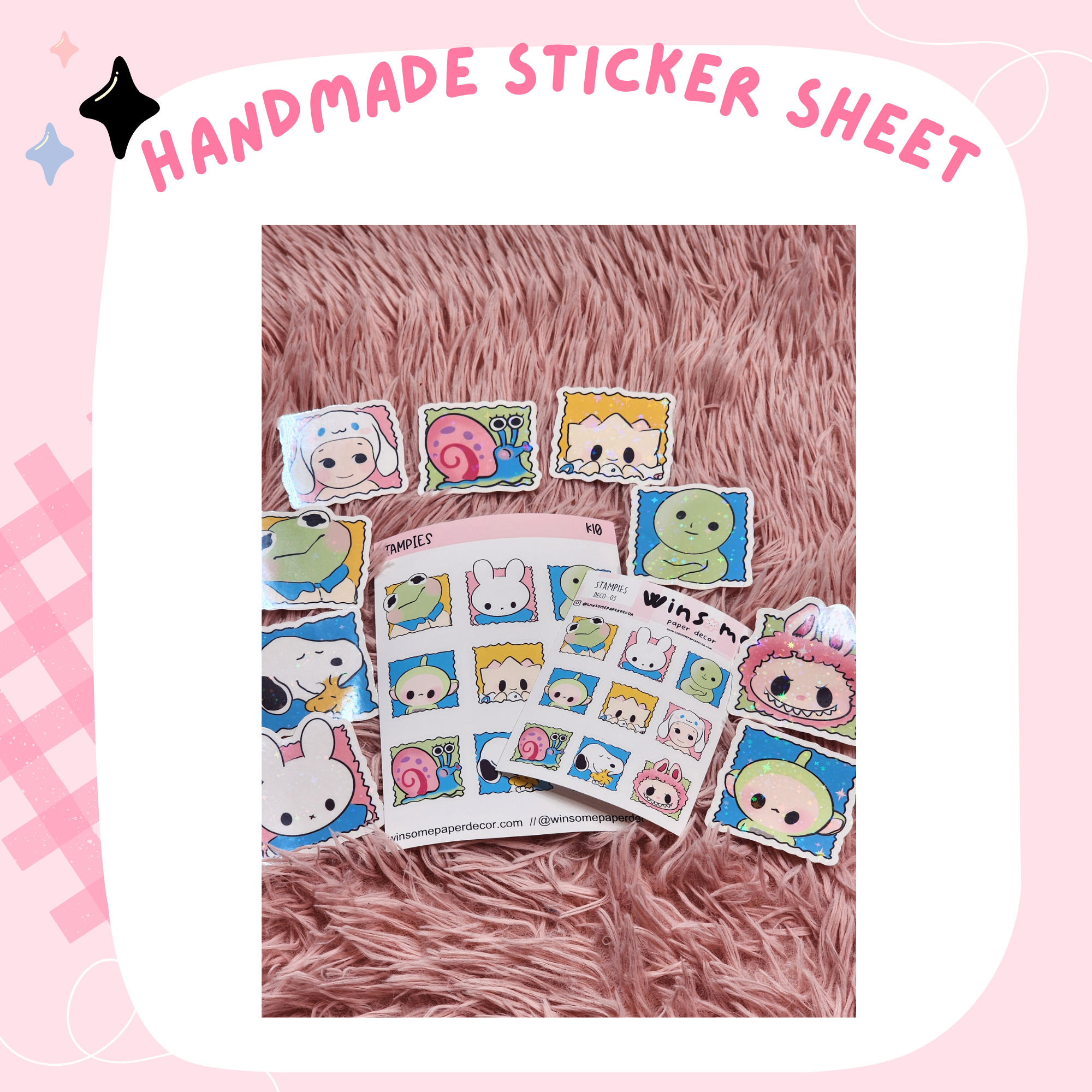 STAMPIES- HANDMADE STICKERS