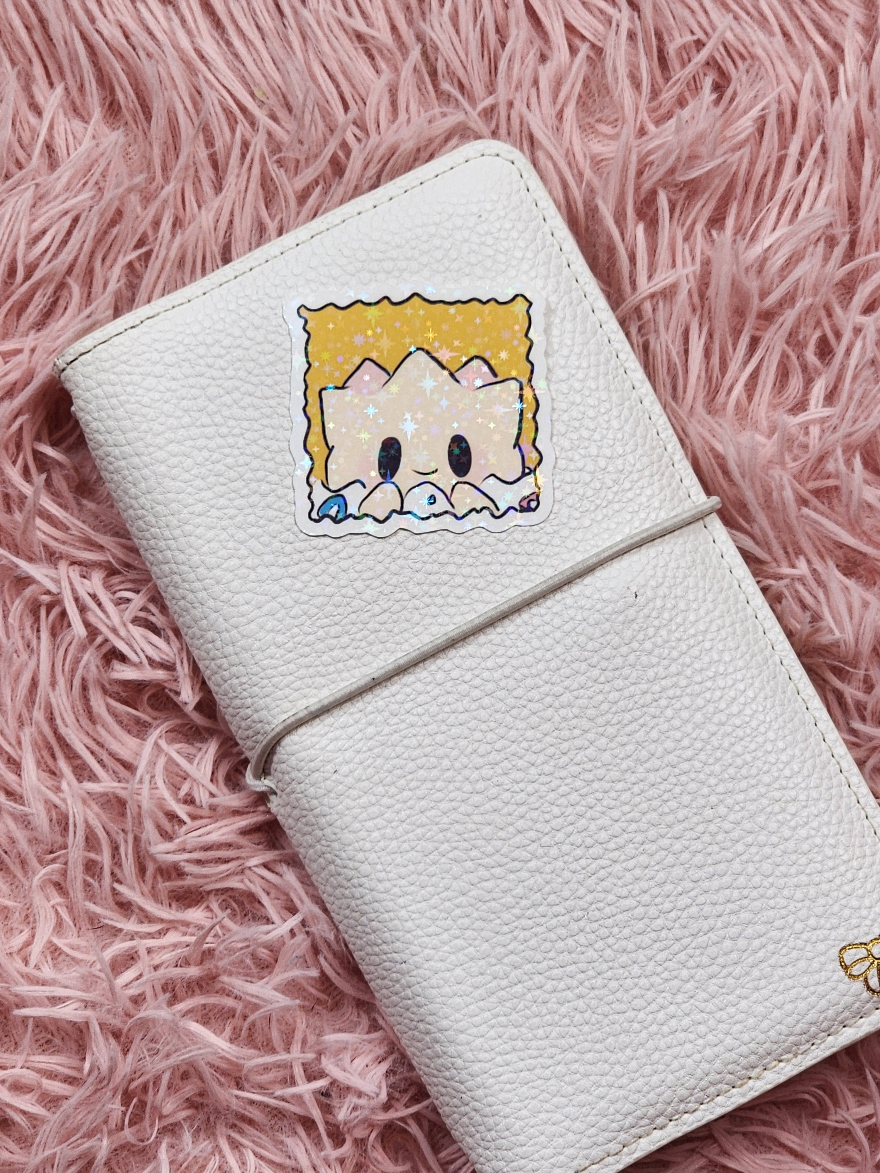 STAMPIES  - HOLO HANDMADE LARGE STICKER VINYLS