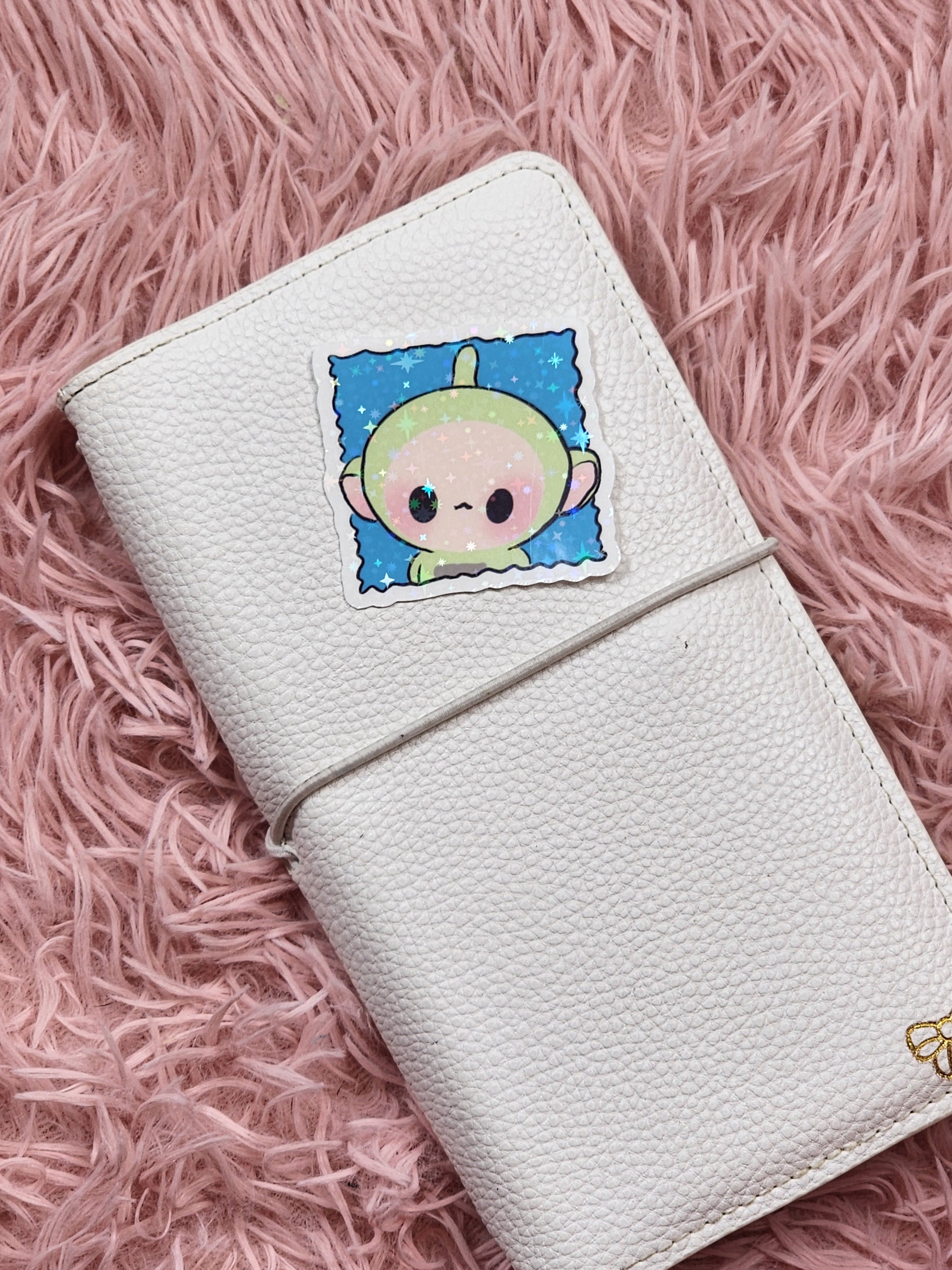 STAMPIES  - HOLO HANDMADE LARGE STICKER VINYLS