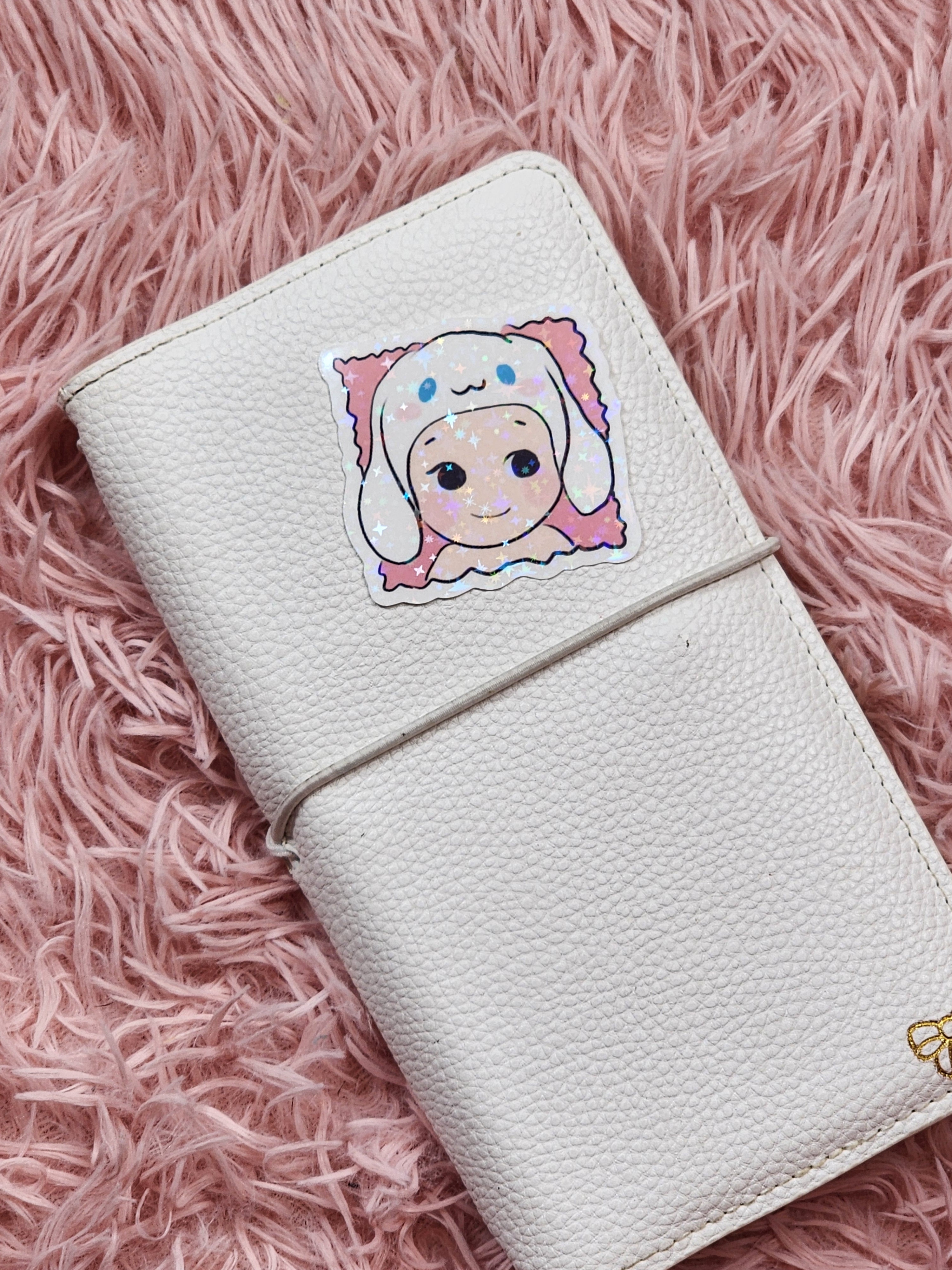 STAMPIES  - HOLO HANDMADE LARGE STICKER VINYLS