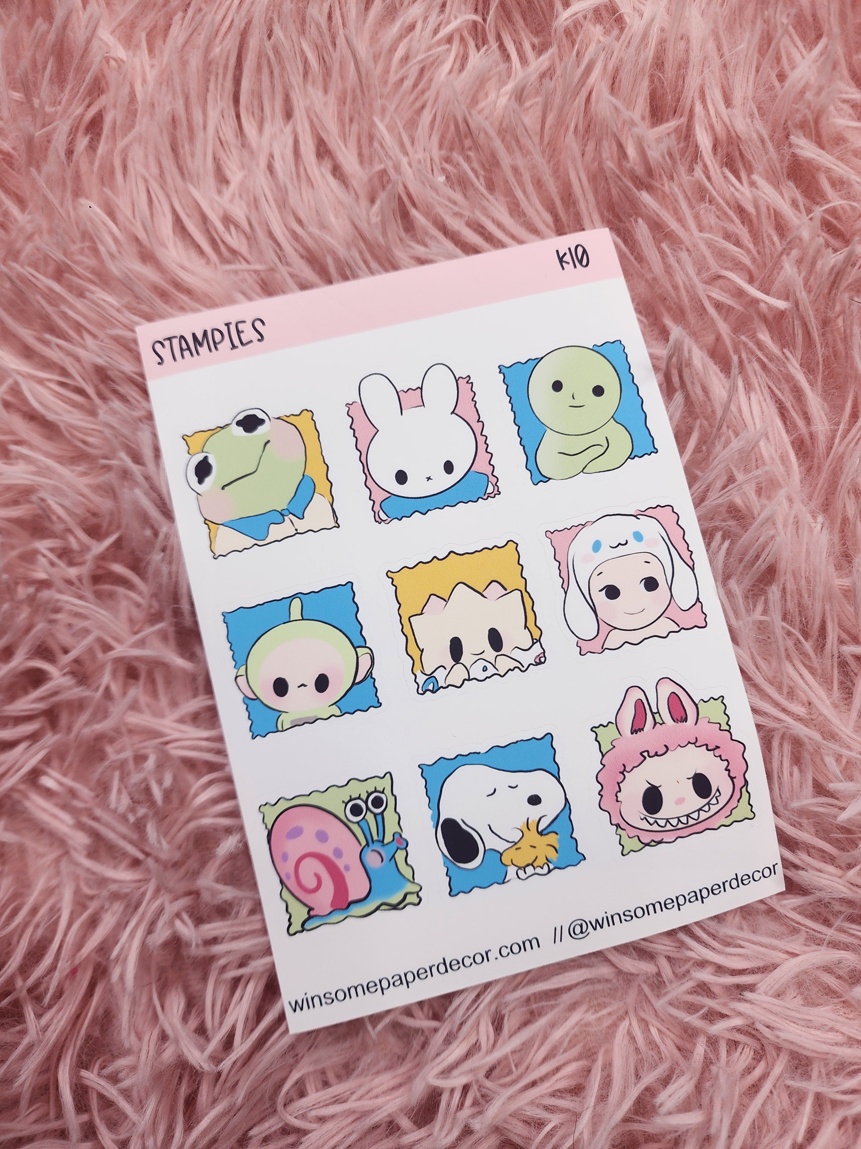 STAMPIES- HANDMADE STICKERS