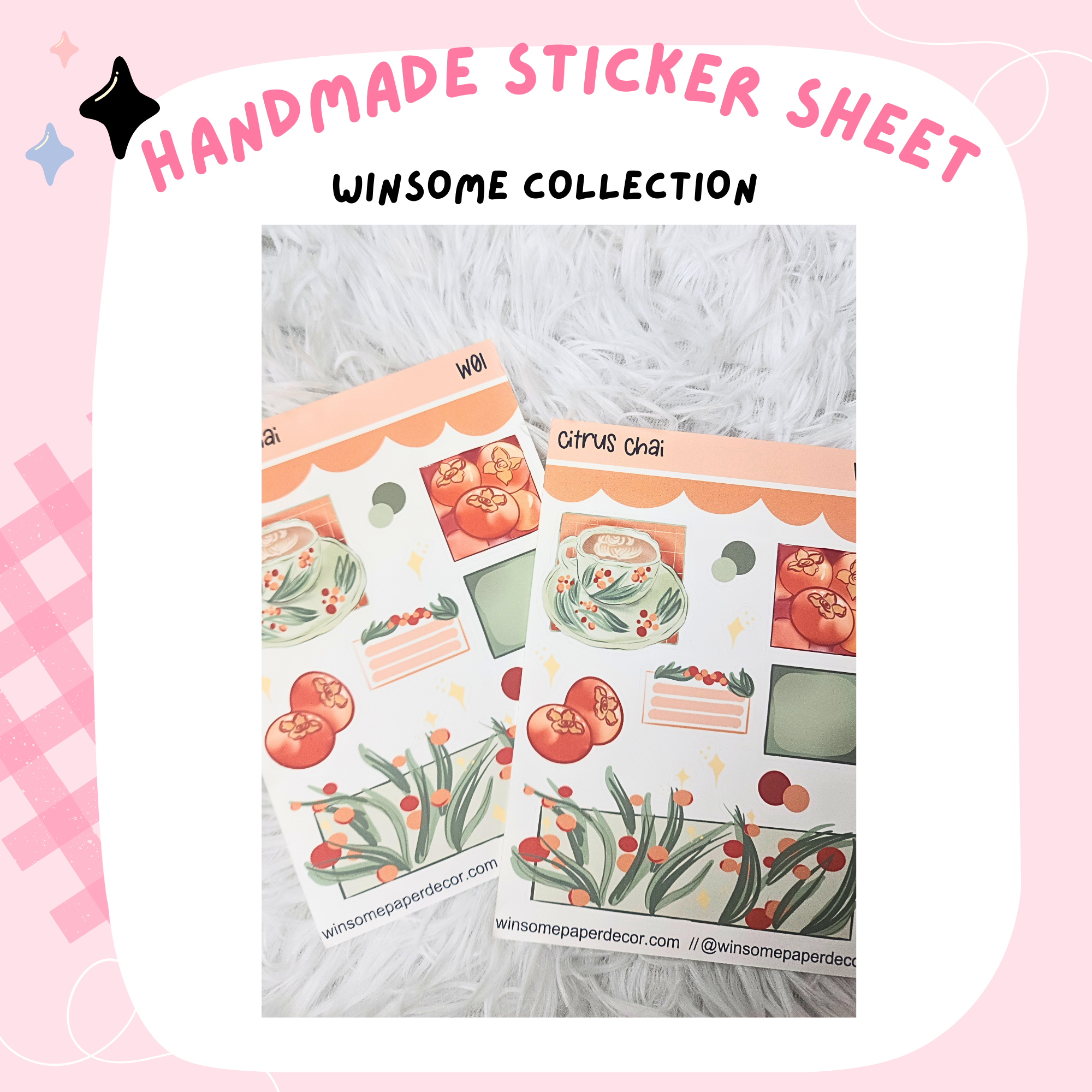 CITRUS CHAI - HANDMADE WINSOME FLORAL