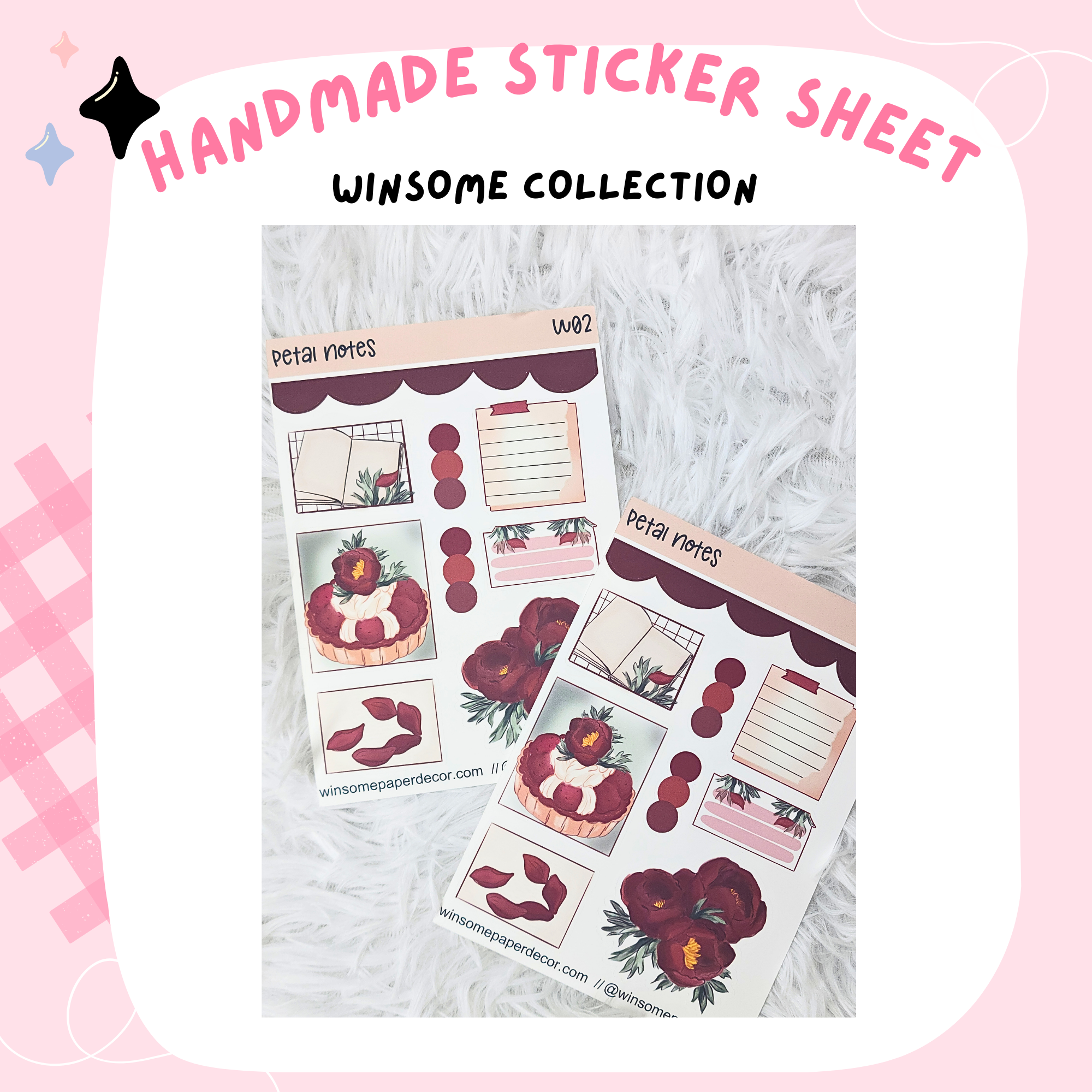 PETAL NOTES - HANDMADE WINSOME FLORAL